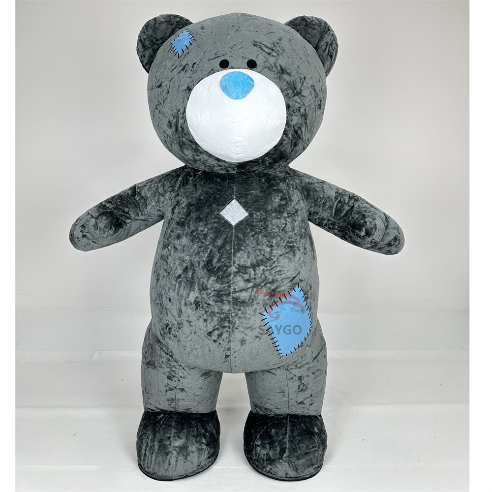 Tatty Teddy Figurative Patch Bear Mascot Costume Party Show Giant Plush Inflatable Adult Party Event Mascot Cartoon Fancy Dress Character Costume,Big Mascot,Tatty Teddy Figurative Patch Bear Mascot Costume Party Show Giant Plush Inflatable Adult Party Event Mascot Cartoon Fancy Dress Character Costume