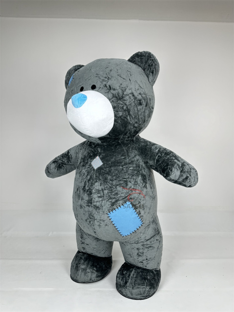 Tatty Teddy Figurative Patch Bear Mascot Costume Party Show Giant Plush Inflatable Adult Party Event Mascot Cartoon Fancy Dress Character Costume,Big Mascot,Tatty Teddy Figurative Patch Bear Mascot Costume Party Show Giant Plush Inflatable Adult Party Event Mascot Cartoon Fancy Dress Character Costume
