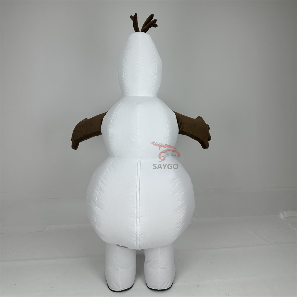 Olaf Frozen Mascot Costume Party Show Giant Plush Inflatable Adult Party Event Mascot Cartoon Fancy Dress Character Costume,Big Mascot,Olaf Frozen Mascot Costume Party Show Giant Plush Inflatable Adult Party Event Mascot Cartoon Fancy Dress Character Costume