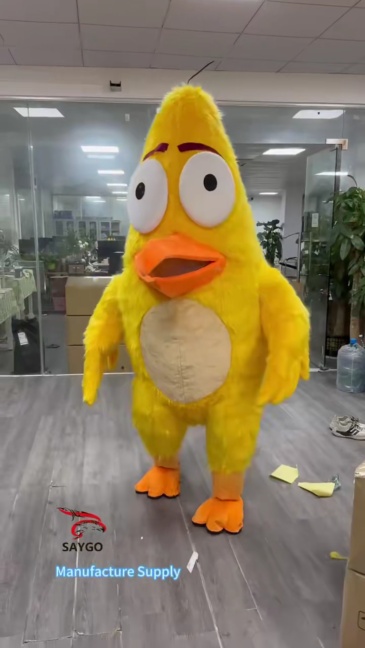 Yellow Angry Bird Mascot Costume Party Show Giant Plush Inflatable Adult Party Event Mascot Cartoon Fancy Dress Character Costume,Big Mascot,Yellow Angry Bird Mascot Costume Party Show Giant Plush Inflatable Adult Party Event Mascot Cartoon Fancy Dress Character Costume
