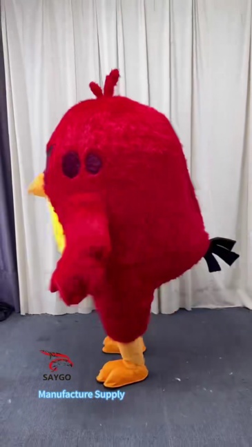 Angry Bird Mascot Costume Party Show Giant Plush Inflatable Adult Party Event Mascot Cartoon Fancy Dress Character Costume,Big Mascot,Angry Bird Mascot Costume Party Show Giant Plush Inflatable Adult Party Event Mascot Cartoon Fancy Dress Character Costume