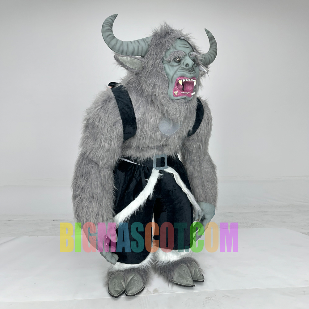 Inflatable Sully Monster Bull Horn Mascot Costume for Adults-Unisex Halloween Mardi Gras & Carnival Cosplay by Saygo