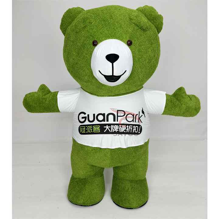 Unique Sexy Teddy Bear Costumes Various Inflatable Teddy Bear Head Moscot Costume Toys Accessories COSTUME SUITS for Sale Rental