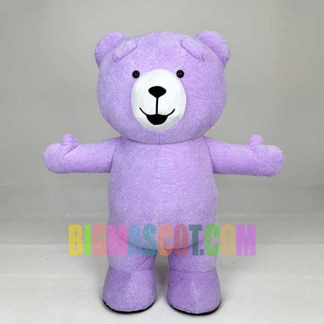 Factory Adult Fancy Dress Christmas Party Panda Teddy Bear Inflatable Mascot Costume