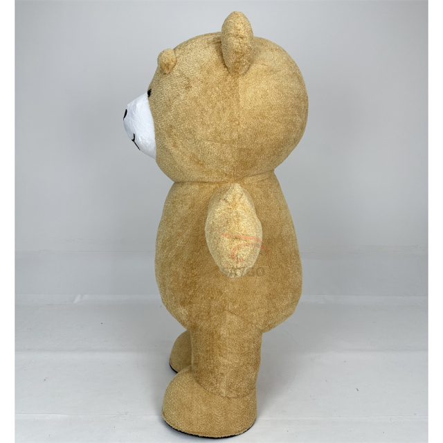 2m Light Brown Inflatable Teddy Bear Mascot Costume for Adults 2m 3m Customized Size Cartoon Mascots Cloth Hot Selling,Big Mascot,Light Brown Inflatable Panda Monkey Teddy Bear Mascot Costume for Adults 2m 3m Customized Size Cartoon Mascots Cloth Hot Selling