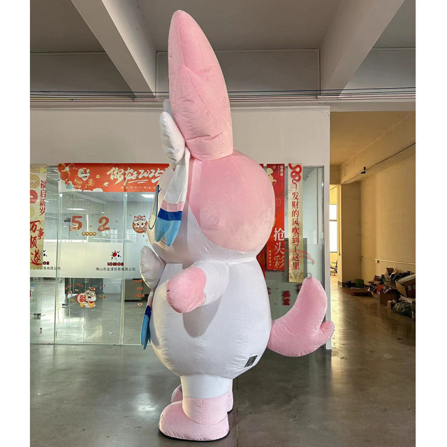 Events Performance Wear Inflatable Sylveon Mascot Costume 2m/2.6m Tall Cartoon Character Sylveon Mascot Costumes for Adults