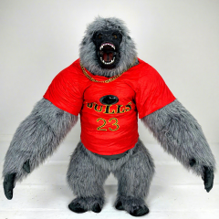 Commercial Unisex Inflatable Gorilla Suit Mascot Costumes 2/2.6/3m Cospaly Gorilla Disfraz Inflable Party Mascot Costume