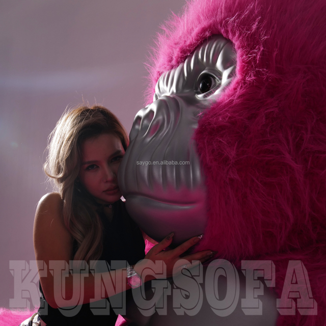 Best Selling China Large Size Inflatable Gorilla Sofa New Gorilla Shape Sofa Internet Celebrity Gorilla Couch in Living Room