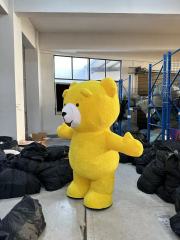 Yellow Teddy Bear Customized Inflatable Yellow Teddy Bear Couple Mascot Costume Birthday Weddings Commercial Valentine's Day for Adult,Big Mascot,2025 Unisex Customized Inflatable Yellow Teddy Bear Couple Mascot Costume Birthday Weddings Commercial Valentine's Day for Adult