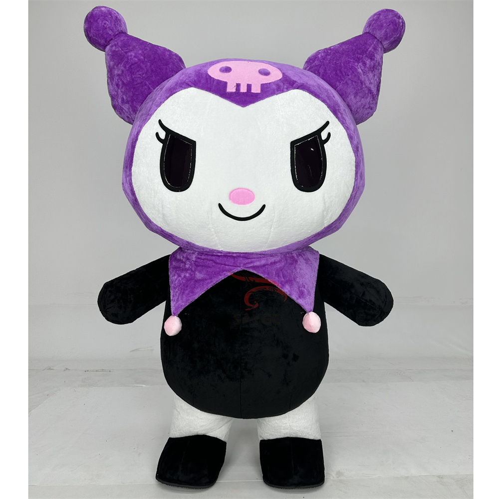 Hot sale Christmas Panda Mascot Costume Adult Inflatable Cartoon Animal Theme Walkable Plush Parties Dancing Costume