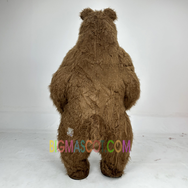 Professional Custom Inflatable Masha Bear Mascot Costume Cartoon Wearable Animal Performance Props Costumes for Party