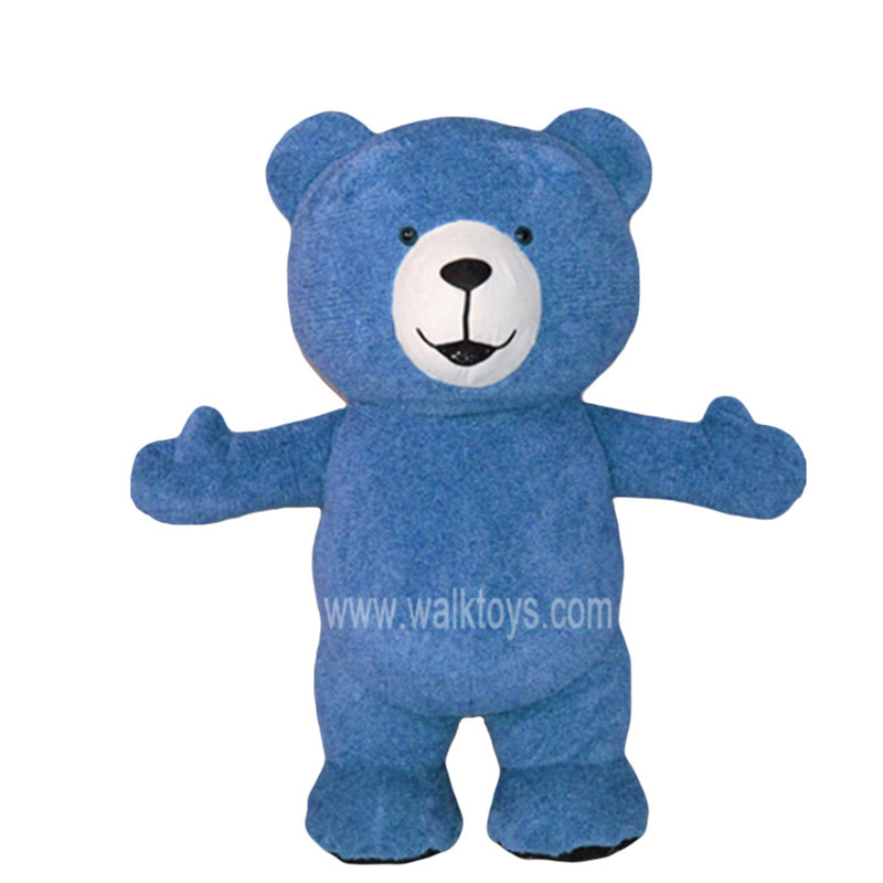 Only 1 Piece Available Teddy Bear Mascot Costume Furry Puppets 2m 2.6m Teddy Bear Mascot Costume Suits for Business Rental