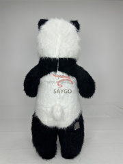 Animal Panda Bear Factory Wholesale MOQ 1 PC Popular Cartoon Character Inflatable Mascot Costume Adult Mascot Costume for Sale