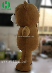 Wearable Inflatable Teddy Bear Christmas Costume Cartoon Teddy Bear Costume for Men Gummy Bear Costumes for Advertising Events