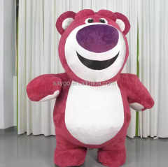 Lovely Style Dressing Bear Mascot Costume Various Color Inflatable Giant Teddy Bear Costume Inflatable Teddy Bear Mascot Costume