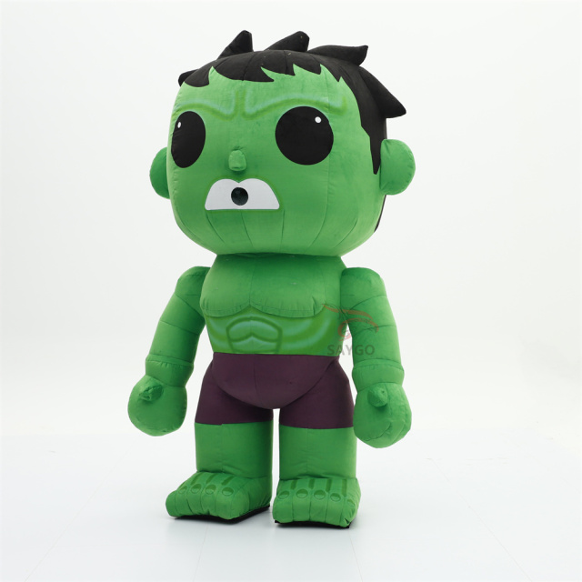 Movie Green Giant Inflatable Hulk Mascot Costume Cartoon Character Hulk Real Cosplay Suit for Adults Kids Inflatable Hulk Mascot,Big Mascot,Movie Green Giant Inflatable Hulk Mascot Costume Cartoon Character Hulk Real Cosplay Suit for Adults Kids Inflatable Hulk Mascot