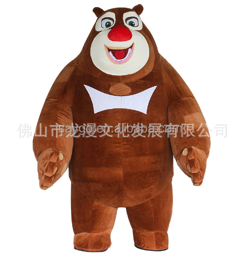 Custom Made Inflatable Boonie Bears Mascot Costume for Events Cosplay Rental Performance 2m/2.6m Boonie Bear Costumes