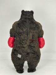 Furry Giant Boxing Bear Inflatable Costume Plush Brown Bear Costumes Mascot Teddy Bear Adult Party Cosplay Suits