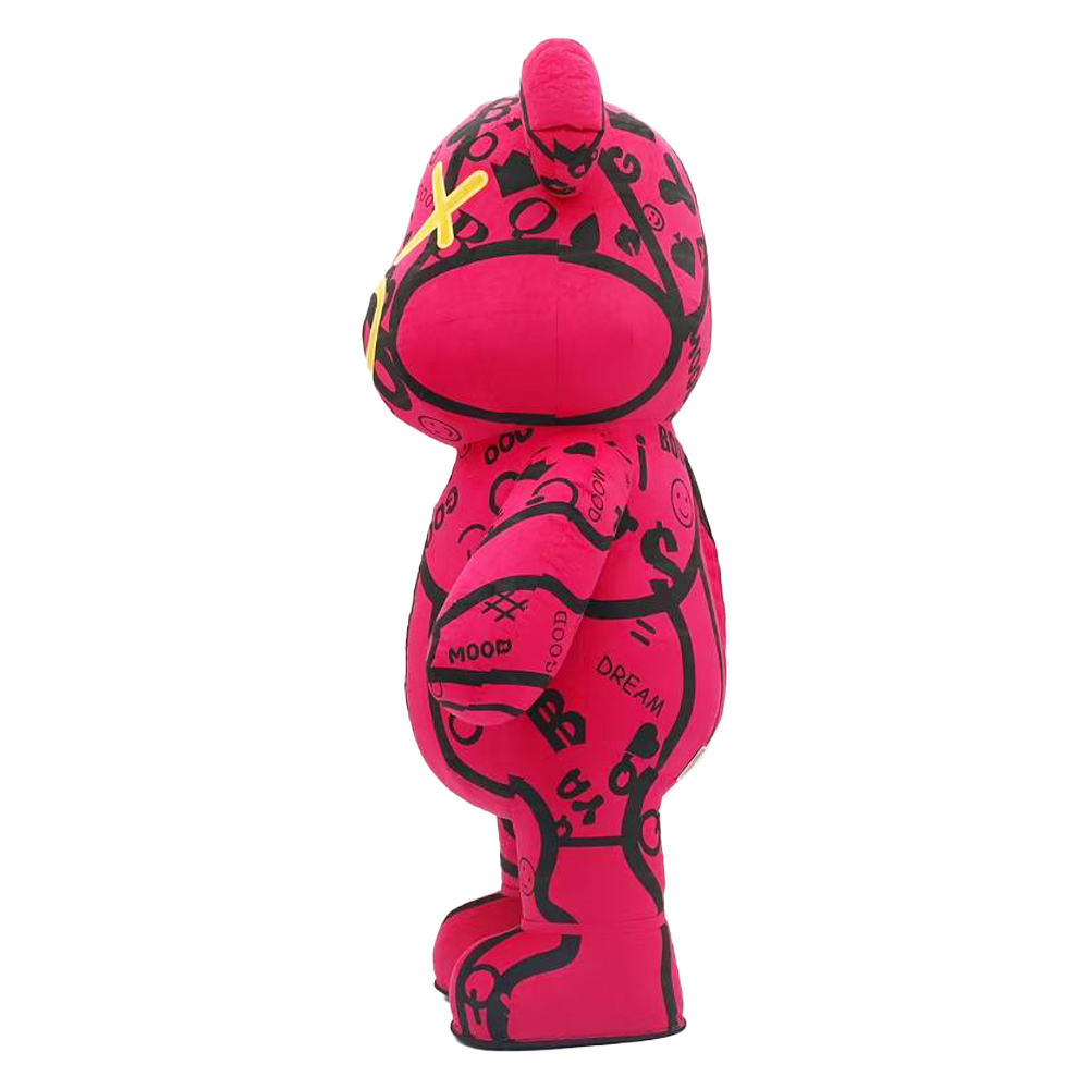 Cartoon Bear Inflatable Costume Mascot Parade Adult Character Cosplay Animal Birthday Christmas Party Event Plush Set