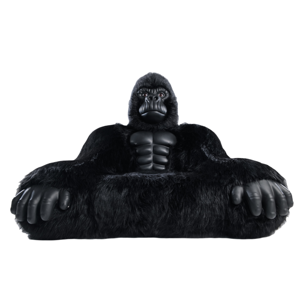 New Durable Giant Inflatable Gorilla Costume Adult New Gorilla Shape Sofa Internet Celebrity Gorilla Couch for Sale