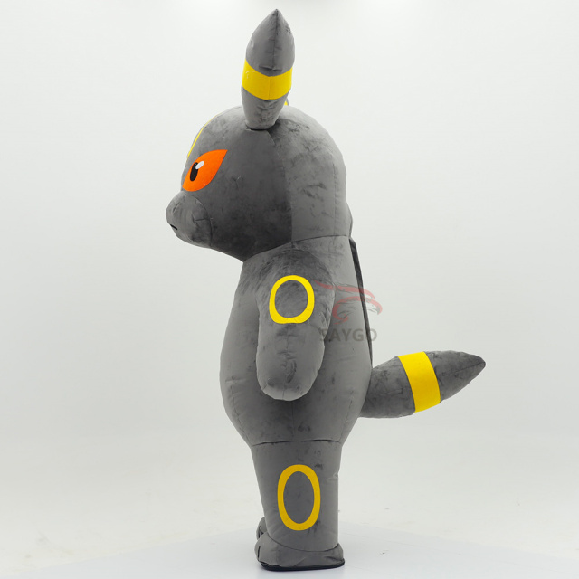 Espeon Adults Entertainment Wear Inflatable Umbreon Mascot Costume 2m/2.6m Tall Cartoon Character Mascot Costumes Sale,Big Mascot,Adults Entertainment Wear Inflatable Umbreon Mascot Costume 2m/2.6m Tall Cartoon Character Mascot Costumes Sale