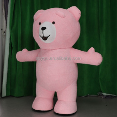 Inflatable Teddy Bear Christmas Costume Cartoon Teddy Bear Moscot Costume for Men Gummy Bear Costumes for Advertising Events