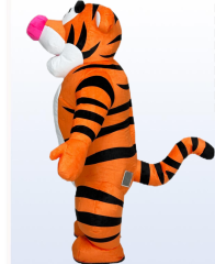 Realistic Inflatable Tiger Mascot Costume for Adults Unisex Party Use-Mardi Gras / Carnival Theme