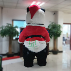 Saygo Factory Direct Sale 2m/2.6m/3m High Quality Inflatable Panda Mascot Costume Adult Panda Costume for Christmas