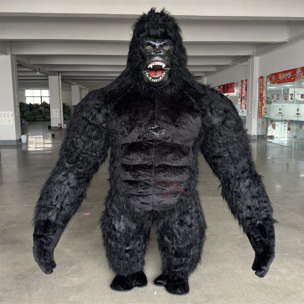 2025 CE 2.2/2.6m New Inflatable Gorilla Mascot Costume Customized king Kong Halloween Anime Carnival Mascot