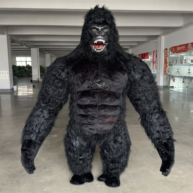 2025 CE 2.2/2.6m New Inflatable Gorilla Mascot Costume Customized king Kong Halloween Anime Carnival Mascot
