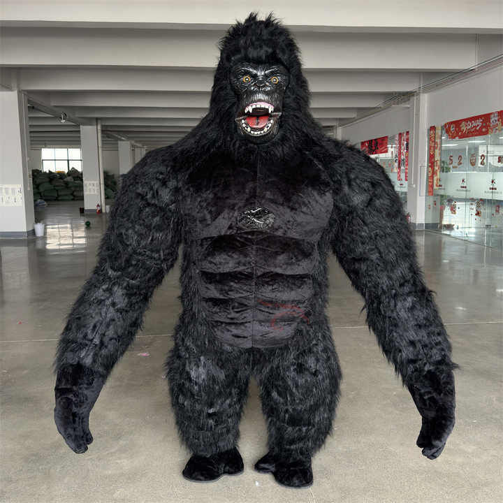 2025 CE 2.2/2.6m New Inflatable Gorilla Mascot Costume Customized king Kong Halloween Anime Carnival Mascot