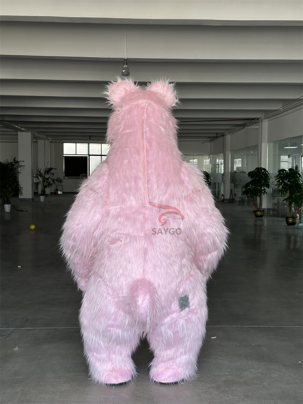 For Inflatable Pink Masha BearMascot Costume-Adult Unisex Character for Mardi Gras