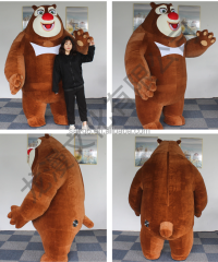 Custom Made Inflatable Boonie Bears Mascot Costume for Events Cosplay Rental Performance 2m/2.6m Boonie Bear Costumes
