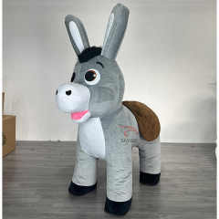 Inflatable Adult Donkey Mascot Costume for Party Mardi Gras/Carnival-Unisex,Big Mascot,Inflatable Adult Donkey Mascot Costume for Party Mardi Gras/Carnival-Unisex