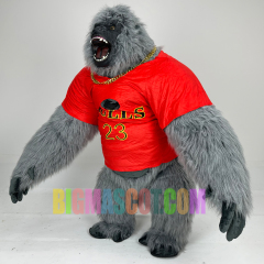 Commercial Unisex Inflatable Gorilla Suit Mascot Costumes 2/2.6/3m Cospaly Gorilla Disfraz Inflable Party Mascot Costume