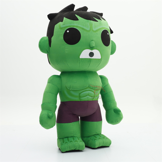 Movie Green Giant Inflatable Hulk Mascot Costume Cartoon Character Hulk Real Cosplay Suit for Adults Kids Inflatable Hulk Mascot,Big Mascot,Movie Green Giant Inflatable Hulk Mascot Costume Cartoon Character Hulk Real Cosplay Suit for Adults Kids Inflatable Hulk Mascot