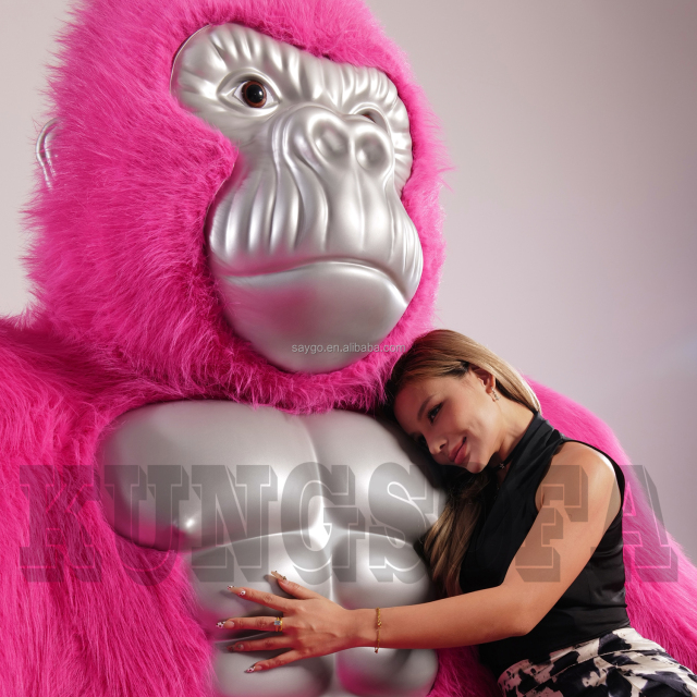 Factory Supply Modern Monster Gorilla Sofa Bed Inflatable Gorilla Costume Adult New Gorilla Shape Sofa Internet Celebrity Couch