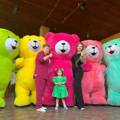 Saygo Best Selling CE 2M/2.6M/3M Plush Inflatable Giant Teddy Bear Mascot Costume for Carnival
