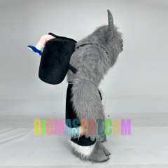 Inflatable Sully Monster Bull Horn Mascot Costume for Adults-Unisex Halloween Mardi Gras & Carnival Cosplay by Saygo