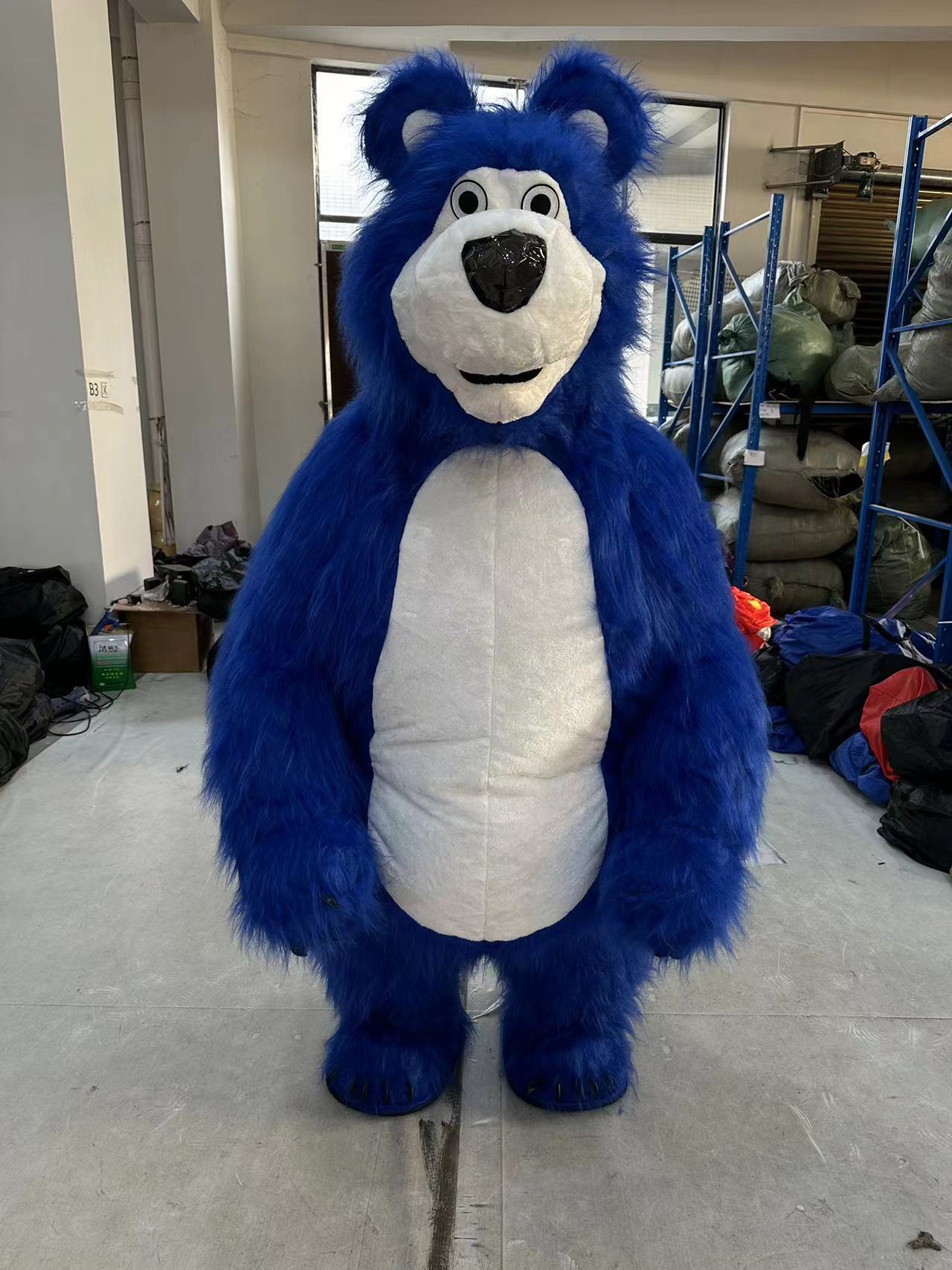 Custom Designed for Masha Bear Mascot Costume XL Inflatable Character Apparel for Adults Inspired Cartoon for Party Promotion