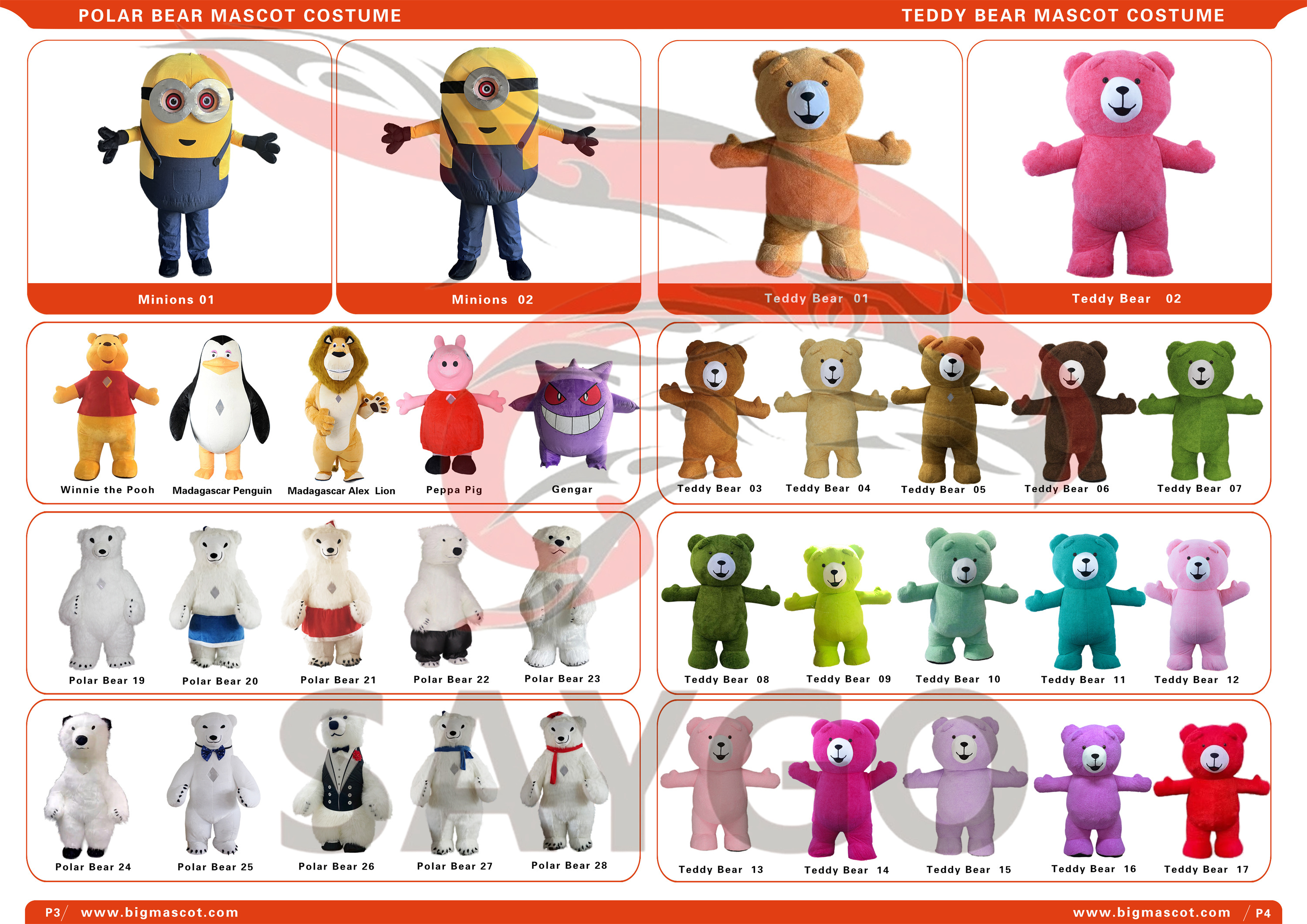 Customize Grey Color Teddy Bear Mascot Costume Inflate 2m LovelyTeddy Bear Mascots for Events Walking and Rental
