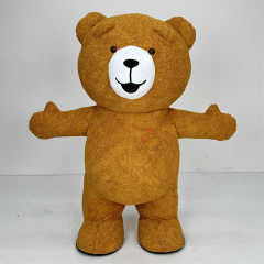 Furry Cosplay Costumes Teddy Bear Big Size Inflatable Mascot Costume 2m/2.6/3m Cartoon Characters Custom Inflatable Suit