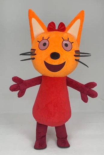 2m Red Panda Raccoon Cat Costume Cartoon Characters Animal Cat Elf Mascot Costume Inflatable for Performance