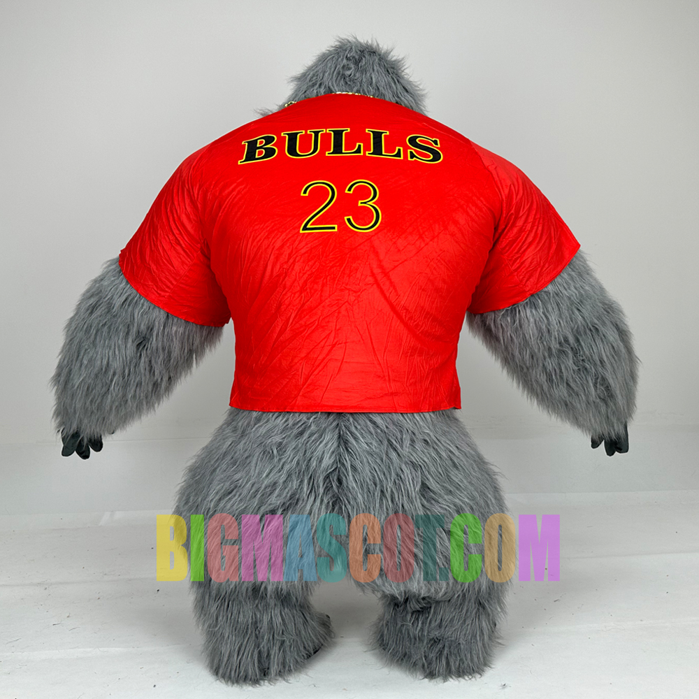 Commercial Unisex Inflatable Gorilla Suit Mascot Costumes 2/2.6/3m Cospaly Gorilla Disfraz Inflable Party Mascot Costume