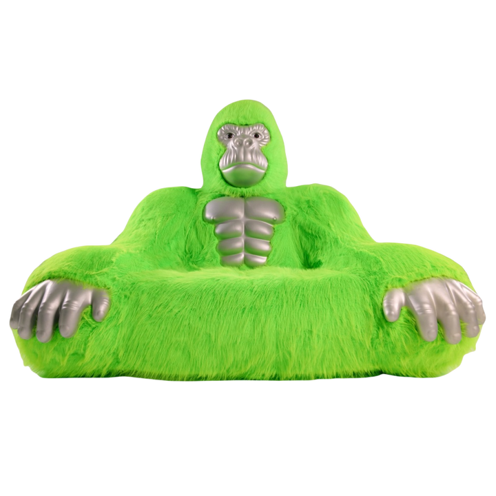 New Durable Giant Inflatable Gorilla Sofa New Gorilla Shaped Sofa Internet Celebrity Gorilla Couch in Living Room for Sale