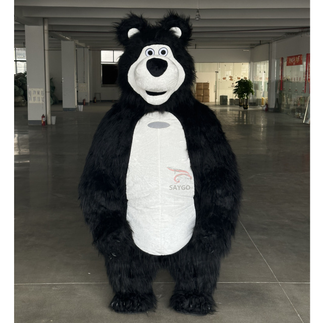 Custom Designed for Masha Bear Mascot Costume XL Inflatable Character Apparel for Adults Inspired Cartoon for Party Promotion