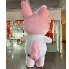 Events Performance Wear Inflatable Sylveon Mascot Costume 2m/2.6m Tall Cartoon Character Sylveon Mascot Costumes for Adults