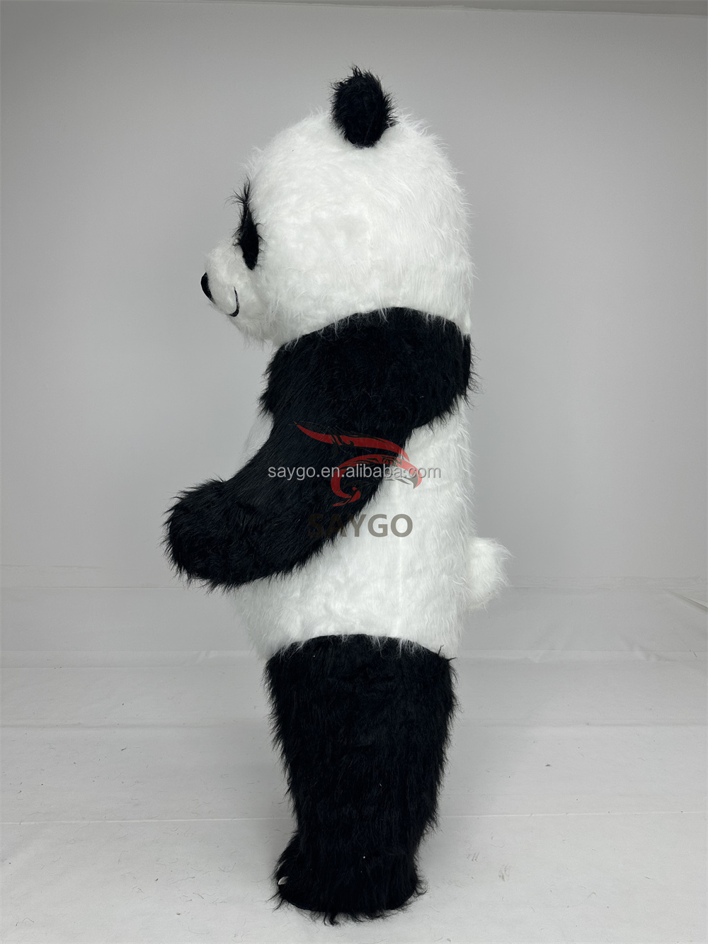 Animal Panda Bear Factory Wholesale MOQ 1 PC Popular Cartoon Character Inflatable Mascot Costume Adult Mascot Costume for Sale