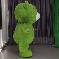 Hot Sale Green Teddy Bear Mascot Costumes Various Color Inflatable Giant Teddy Bear Costume Inflatable Teddy Bear Mascot Costume