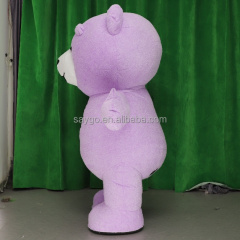 Saigao Big Size Inflatable Cartoon Character Mascot Costume Custom Plush Soft Teddy Bear Mascot Costumes for Mascot Costume